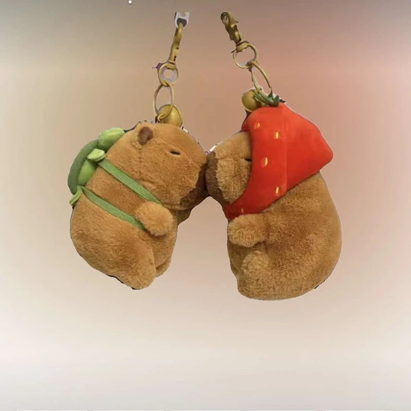 2 Pcs Capybara Porte-clés,porte Clés Capybara,pendentif En