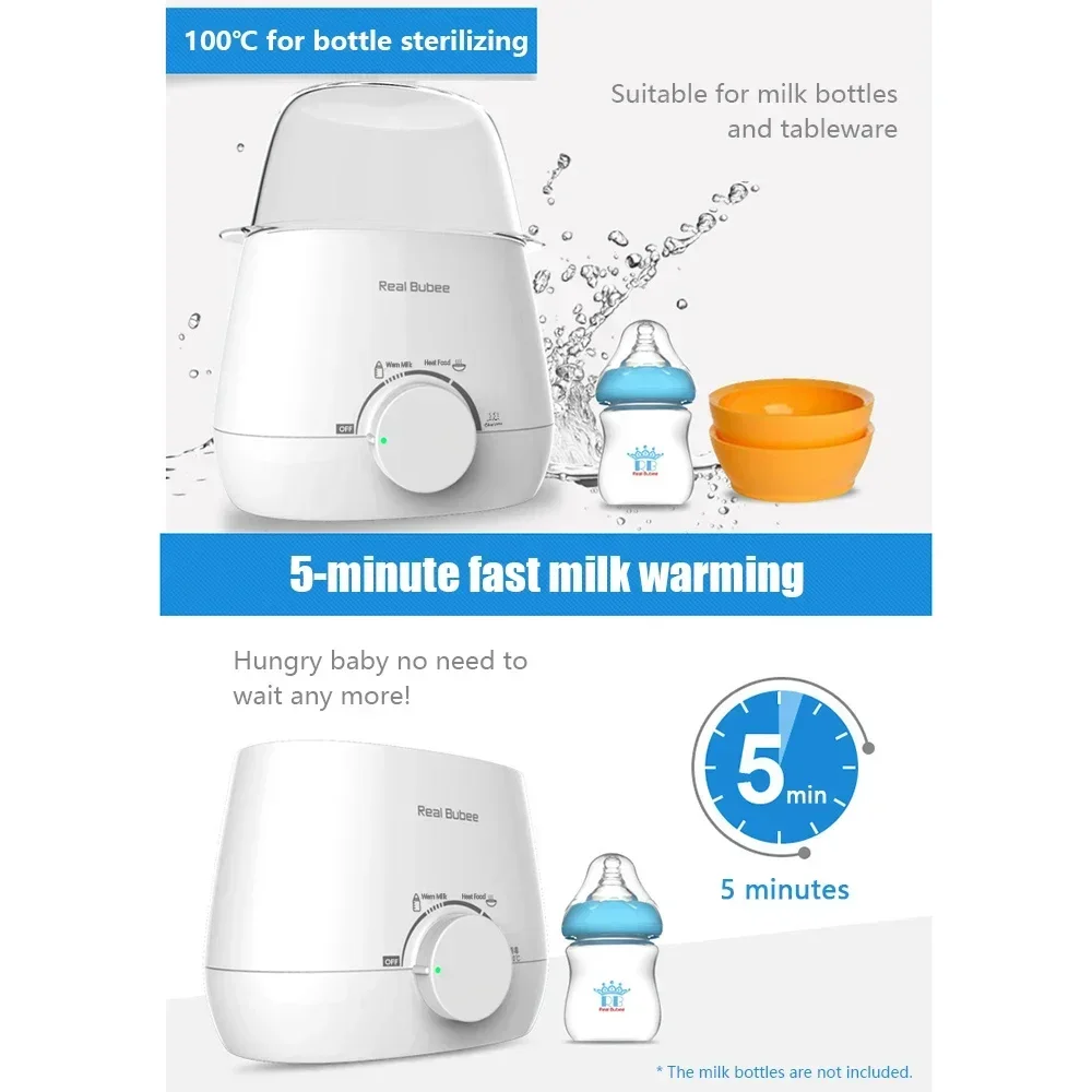 Baby Feeding Bottle Warmer & Sterilizers with Timer Accurate Temperature Control Food Milk Warmers with Defrost bottle warmer,milk bottle heater,bottle sterilizer