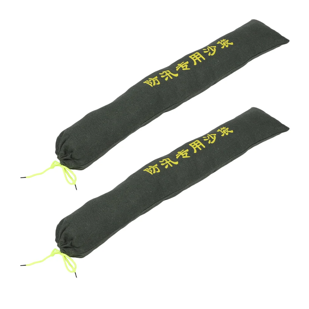 

2 Pcs Flood Control Sandbags Outdoor Sacks Reusable Heavy Duty Protection Empty