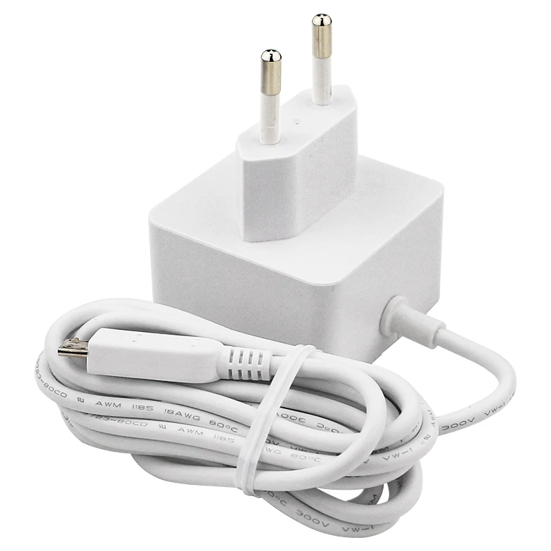 Raspberry Pi 12.5W Power Supply 5.1V 2.5A Micro USB Power Adapter 18AWG Cable for Raspberry Pi 3B+ 3B Zero 2 W EU US UK Plug