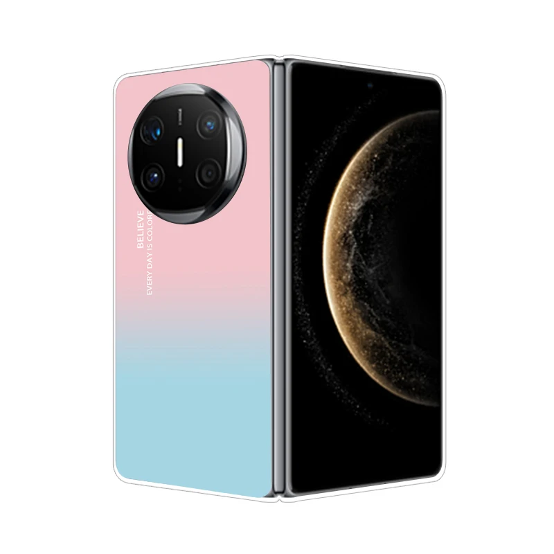Transparent Hard Folding Fantasy Gradient Case