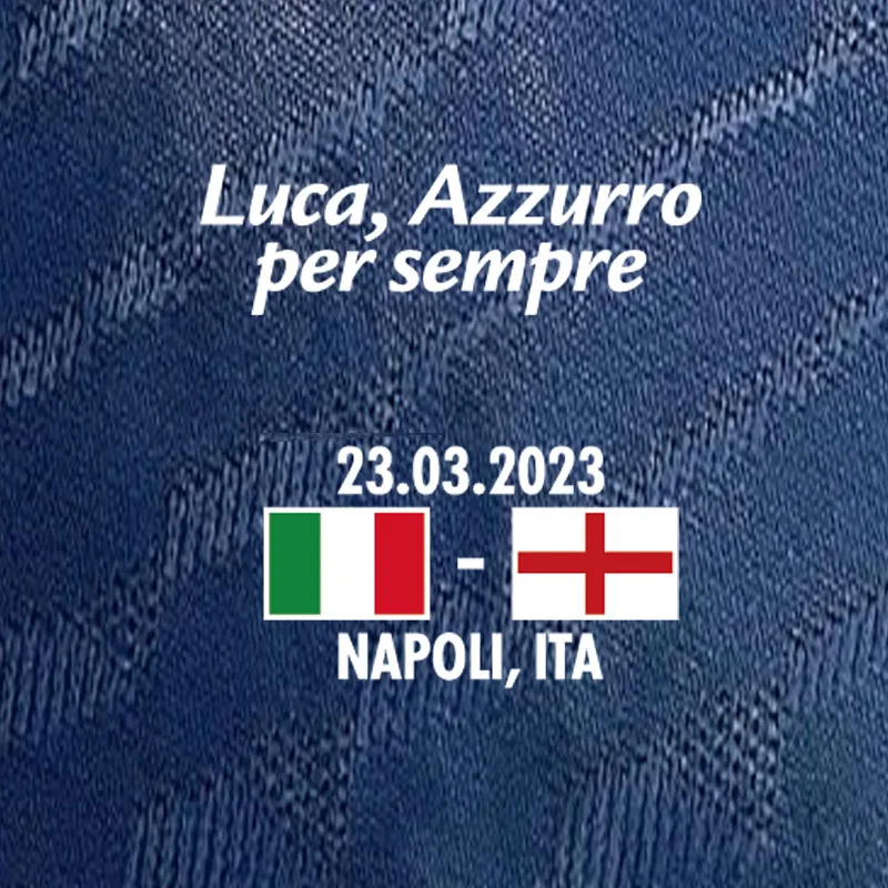 2023 итальянские сведения о матче, Италия против Англии, Luca Azzurro для всегда, настройка матча, дата игры, текст, теплопередача, железная накладка