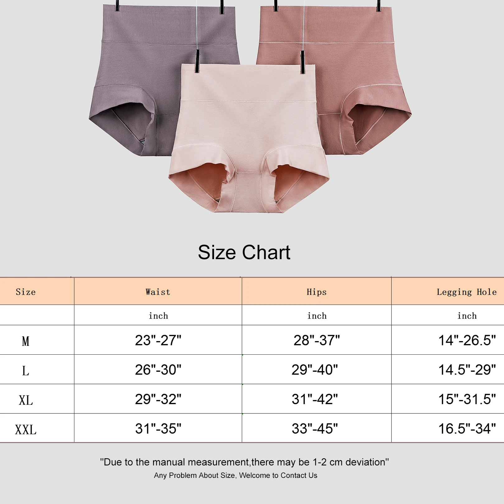 Cotton Tummy Control Underwear, Cotton Belly Underpanties
