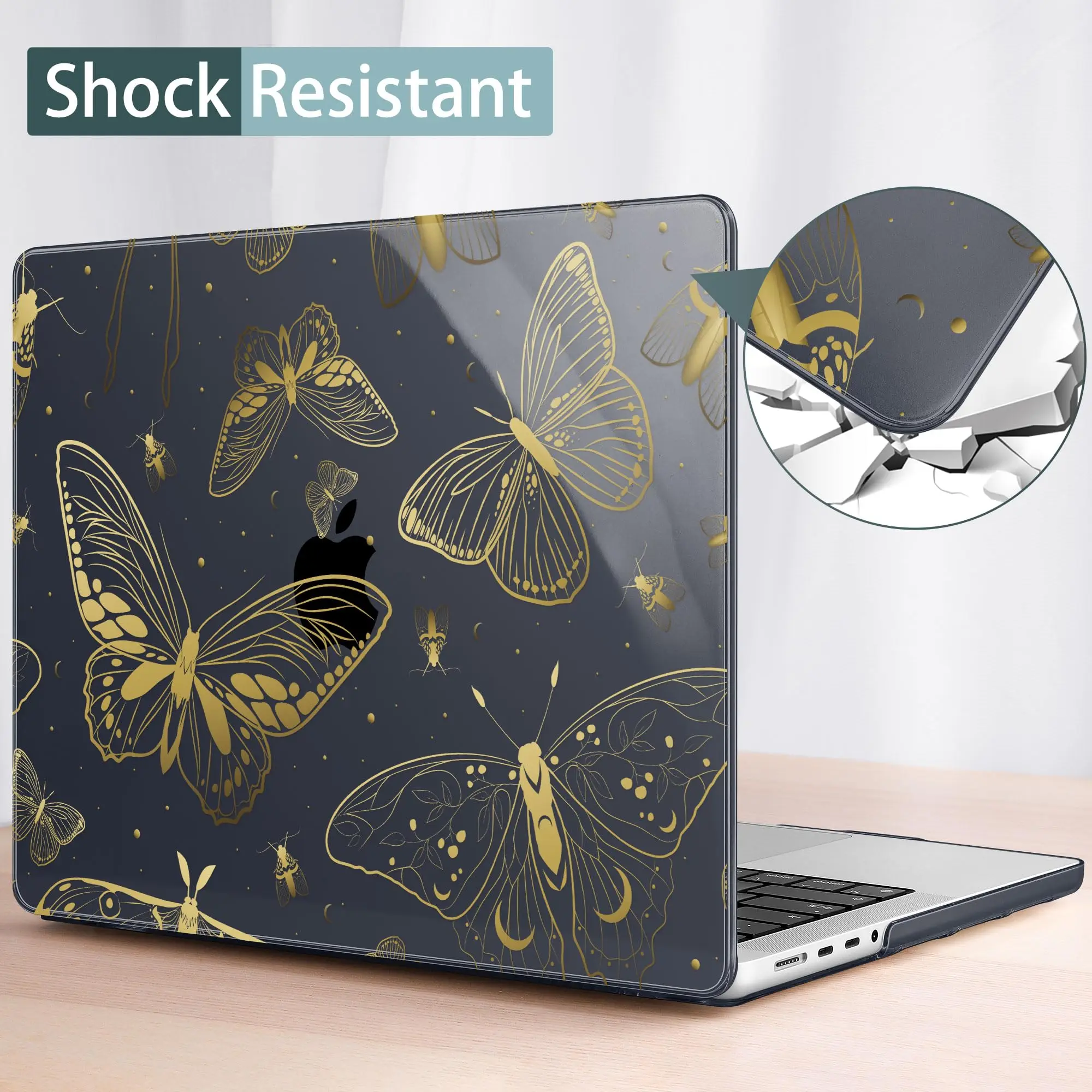 Custodia Per Laptop Per Macbook Pro 15.3 A2941 M2 Cover Per Chip Per Macbook Pro 16 15.4 A2485 A1398 A1286 A1707 A1990 A2992 A2442 M3Fudan