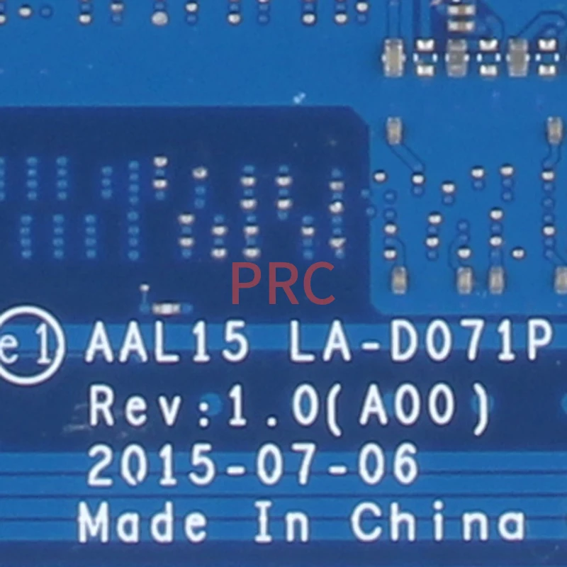 Placa-mãe do Portátil para Dell Mainboard Dell Inspiron 5759 5459 5559 La-d071p 0yvt1c 086v8h 0px6jh 0f1j0w 0vyvp1 i3 i5 i7 6o Caderno - Imagem 2