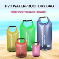 Waterproof Swimming Bag Dry Sack 5L/10L/15L/20L Waterproof Floating Dry Gear Bags For Boating Fishing Rafting Swimming 2