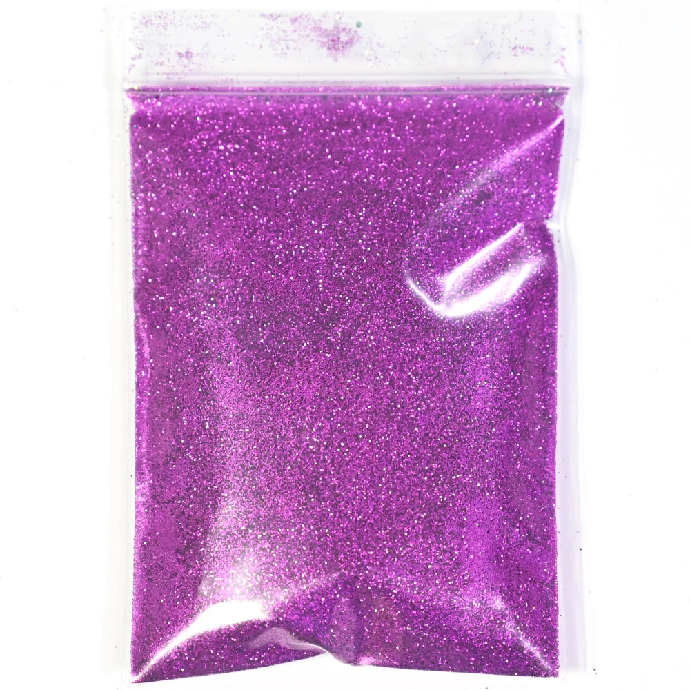 Ultrafine Rainbow Holographic Glitter Powder - 50g Bag, 22 Vibrant Colors