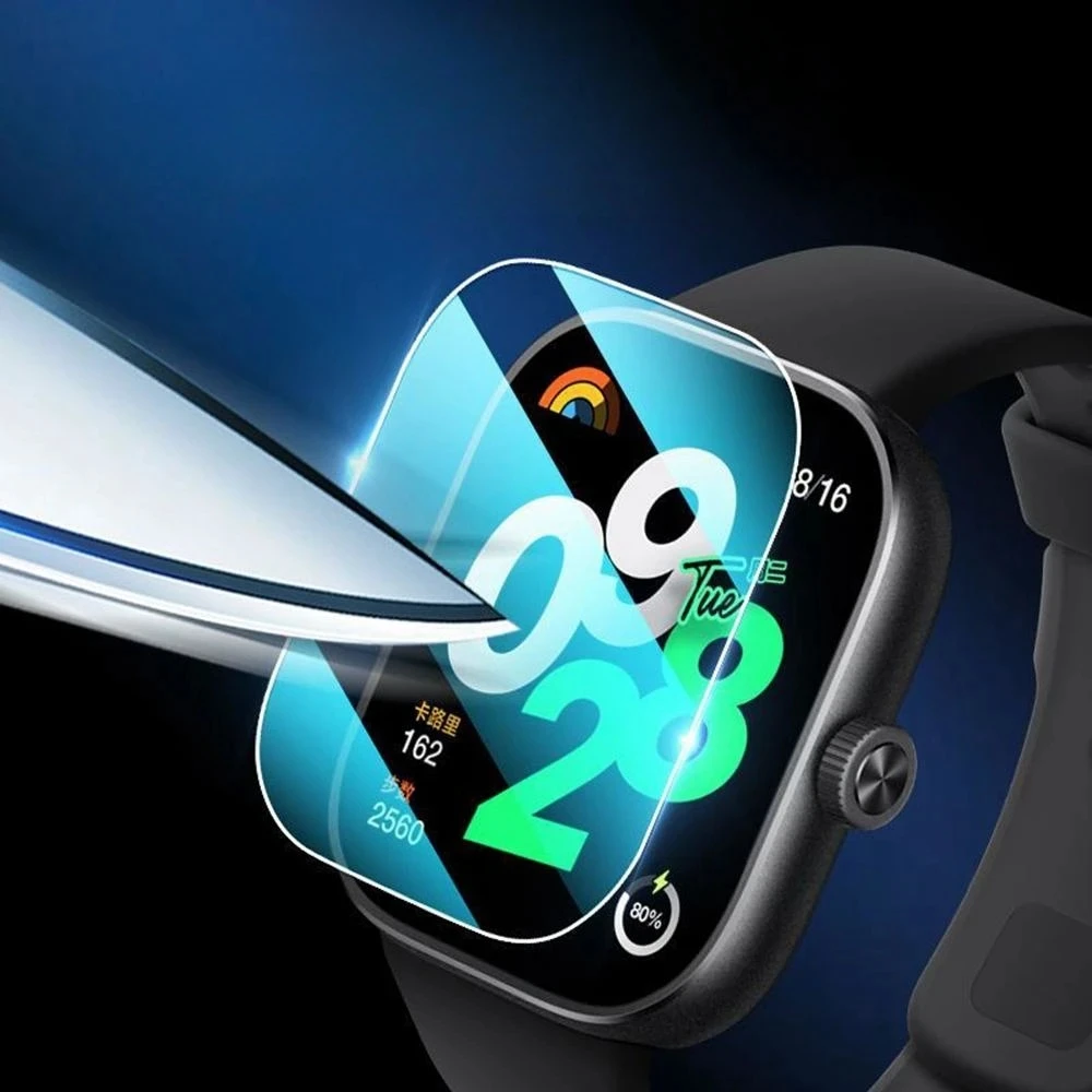 Premium Tempered Glass HD Screen Protector for Smartwatches - Anti-Scratch Protective Film Accessories