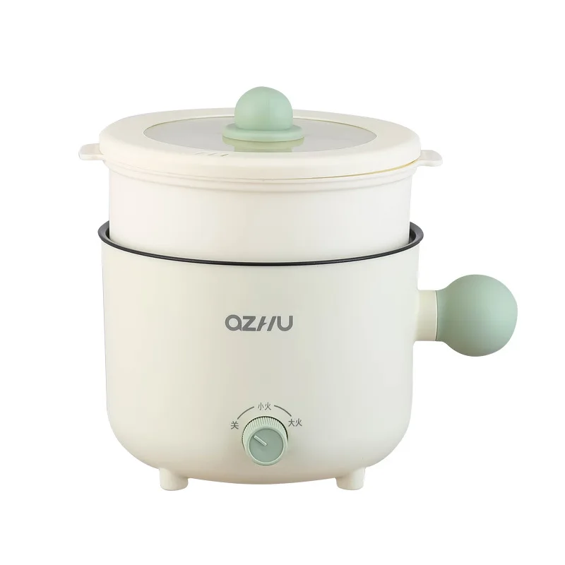 Portable Foldable Electric Pot Mini Baby Electric Rice Pot Multicooker Hotpot Stew Heating Pan Noodles Eggs Soup Porridge Steamer Rice Cookers