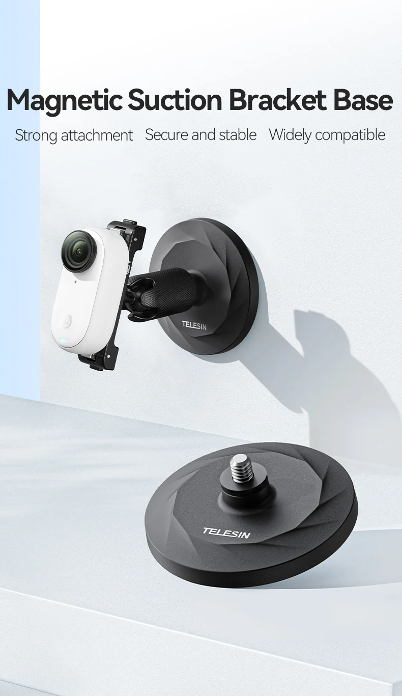 Magnetic Suction Bracket Base Action Camera Holder For  G03 For  Go3 Accessories