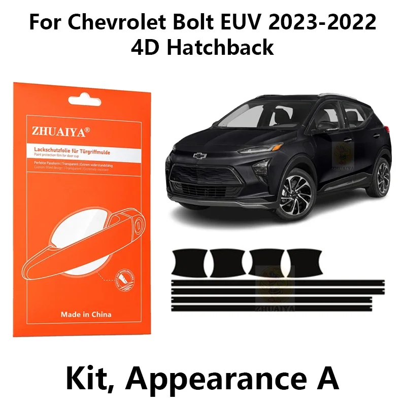 

Защитная пленка ZHUAIYA для красок дверной ручки, ТПУ PPF для Chevrolet Bolt EUV 2023-2022 4D хэтчбек