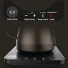 800ml Electric Kettle Gooseneck Hand Brew Coffee Pot Home Thermo Pot Temperature-Control Heating Water Bottle Smart Teapot 220V 5
