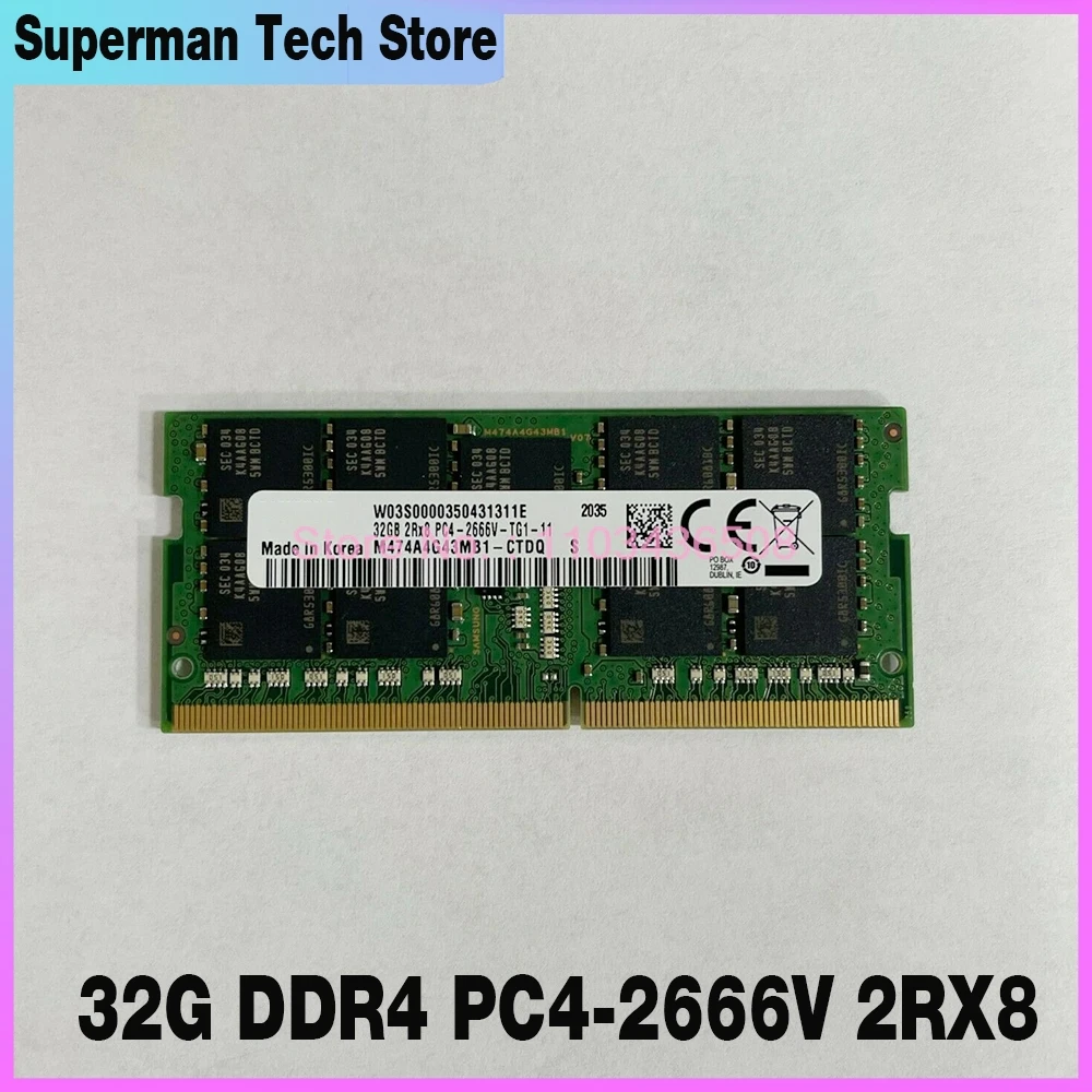 

1 Pcs For Synology 32GB NAS DS3018xs DS3617 DS2419 DS1621+ 32G DDR4 2666 PC4-2666V 2RX8 ECC UDIMM Storage Memory