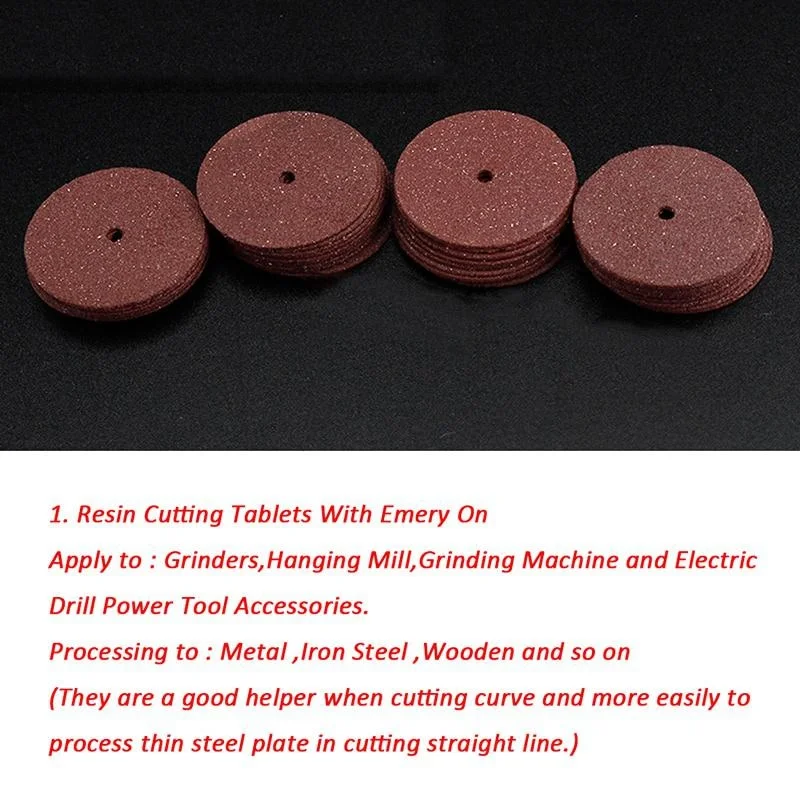 36/38Pcs Set Dremel Dreh Werkzeug Zubehör Trennscheibe Kreissäge Klinge Schleifen Rad Schleif Schleif Disc Werkzeuge – Detail 9