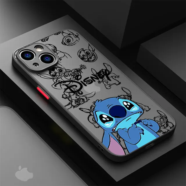 thumbnail image 1 of Disney Stitch The Baby Phone Case for Apple iPhone 15 Pro SE 13 12 Mini 11 Pro 7 6S XR XS X 8 Plus 14 Pro Max Shockproof Cover, 1 of 5