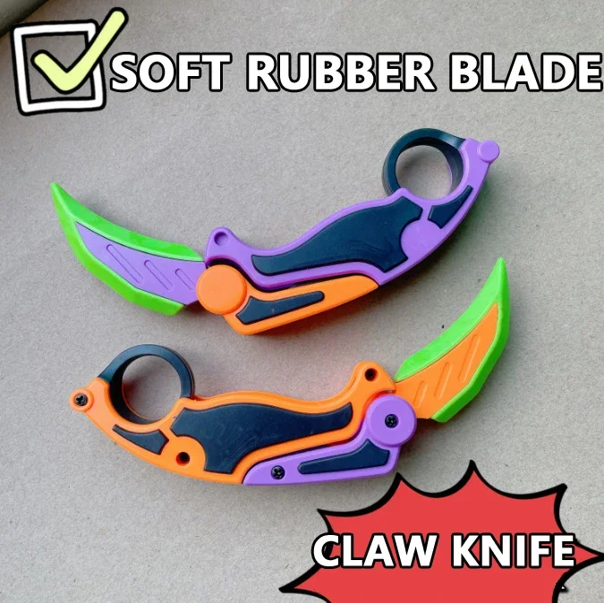 Anti Stress Toys Anti Stress Gravity Relief Teenager Toy Knife Plastic 3D Printing Portable Carrot Cheap Anxiety Hobbies