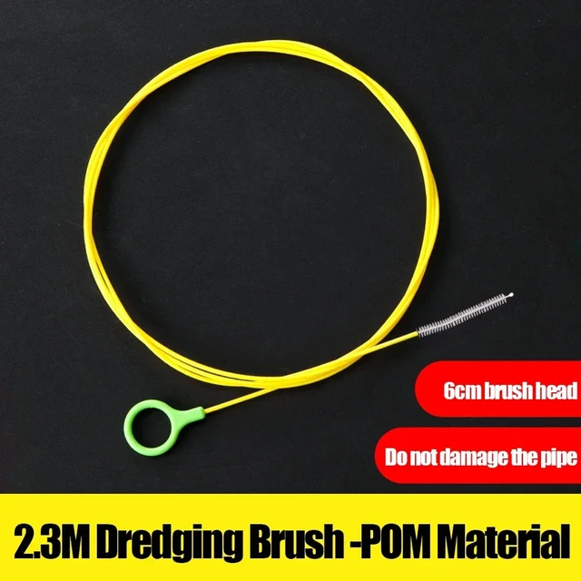 2.3M Car Sunroof Drain Dredge Pipe Cleaning Brush Dredging Brush Flexible  Tool 