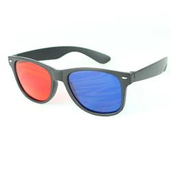 Dual - Color Eyewear (Red Blue Glasses)