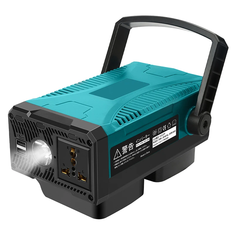 ForMakitaBatteryPowerSupplyInverter300W1820VAC110220VDual