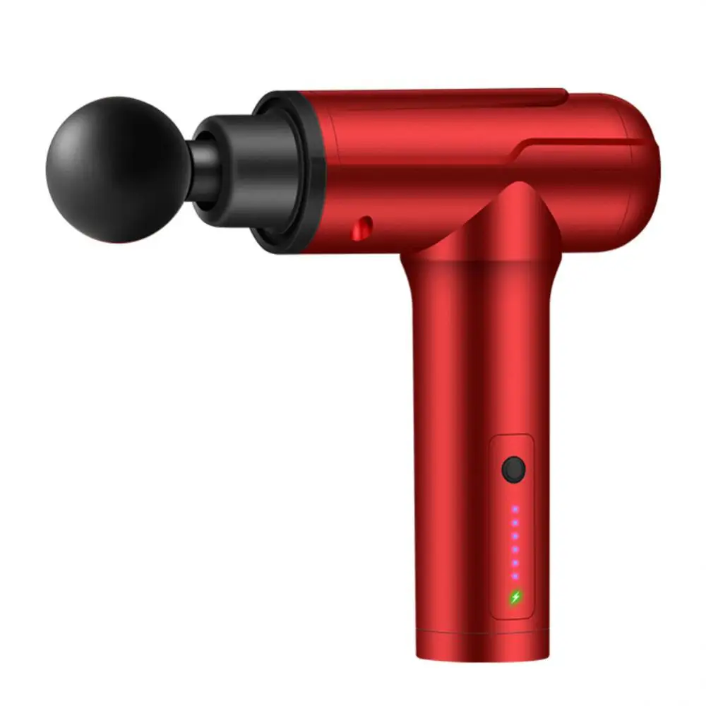 

Electric Neck Massager 6th Gear Fascial Gun Neck Mini Massage Gun Fitness Portable Muscle Denoise Back Relaxation