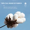 100 Percent Cotton Fabric Anti Snore Soft Hotel Quality Pillows Side and Back Sleepers for Back Stomach and Side Sleepers 48x74 2