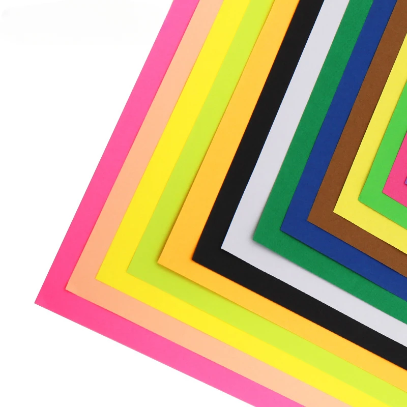 70 Grams A4 Color Copy Paper 100 Sheets/pack 0.1mm Inkjet Laser Printing Manual DIY Office Card Paper