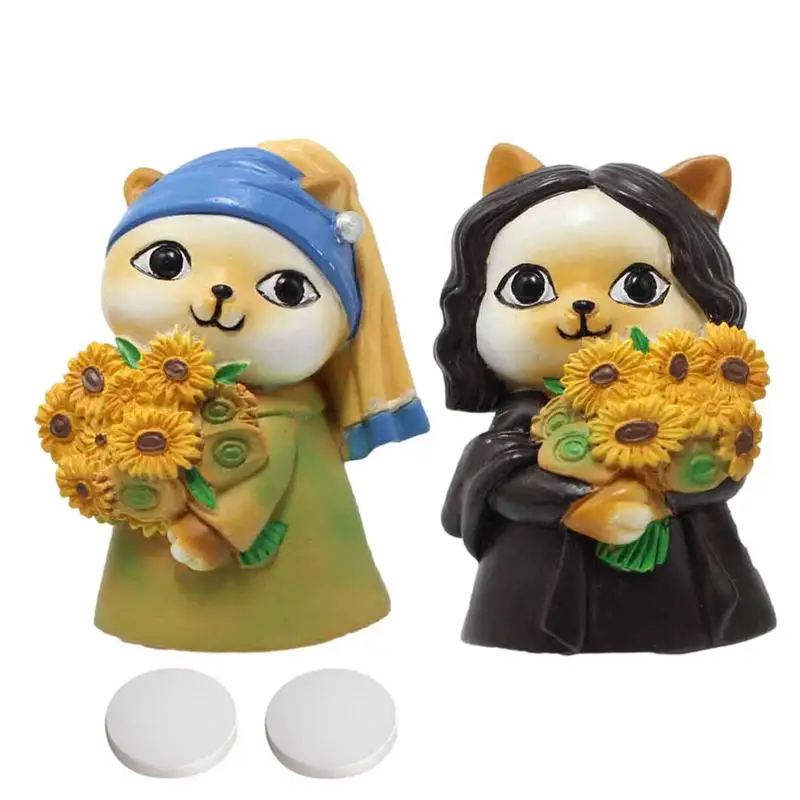 

Car Air Freshener Cute Cat Girl Ornament Outlet Fragrance Interior Perfume Diffuse Auto Accessories Air Fresheners