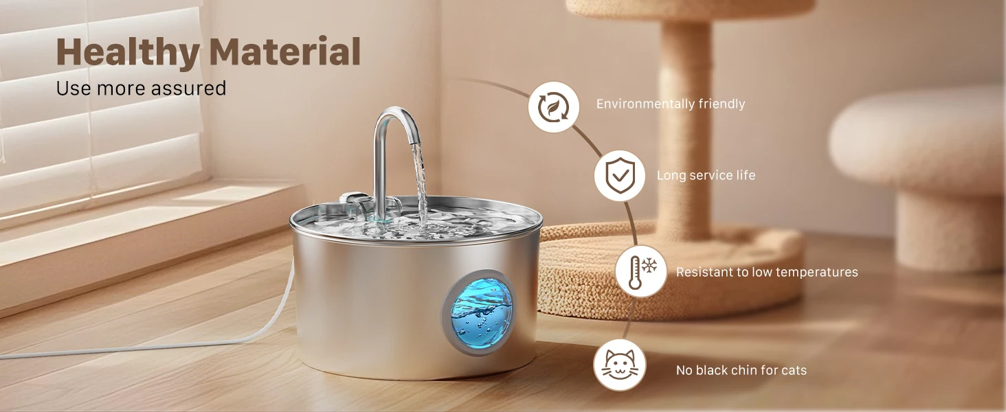 dog water fountain, cat water dispenser, cat fountain water bowl, water fountain, pet fountain