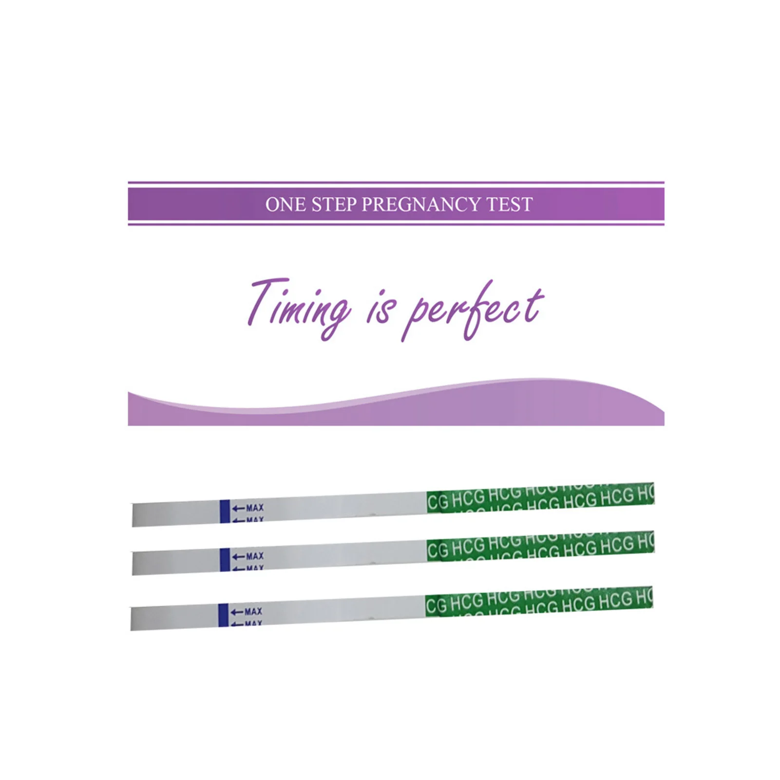 10 יחידות רצועות בדיקת הריון זיהוי מוקדם של הריון מדויק HCG בדיקת שתן מקל בדיקת הריון לנשים בשימוש בבית