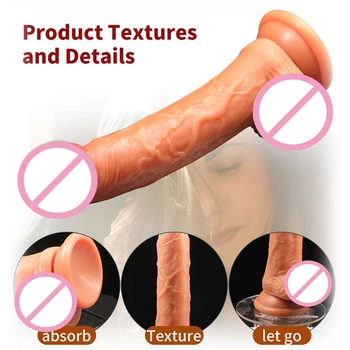 Female Masturbation Device Dildo Vibrators For Women Phalos Sex Toys For Women Rubber Penis Horse Dildo Xxxl Anal Dilators Toys 3