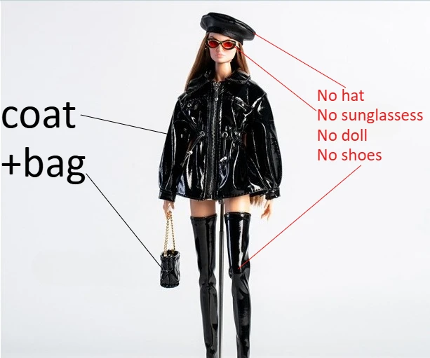 Chic Toy Accessories & Dresses for 1/6 Scale Fashion Dolls
