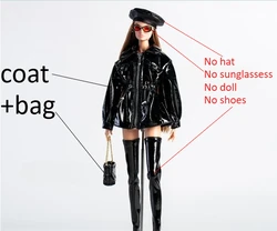 Chic Toy Accessories & Dresses for 1/6 Scale Fashion Dolls (KD36  coat and bag)