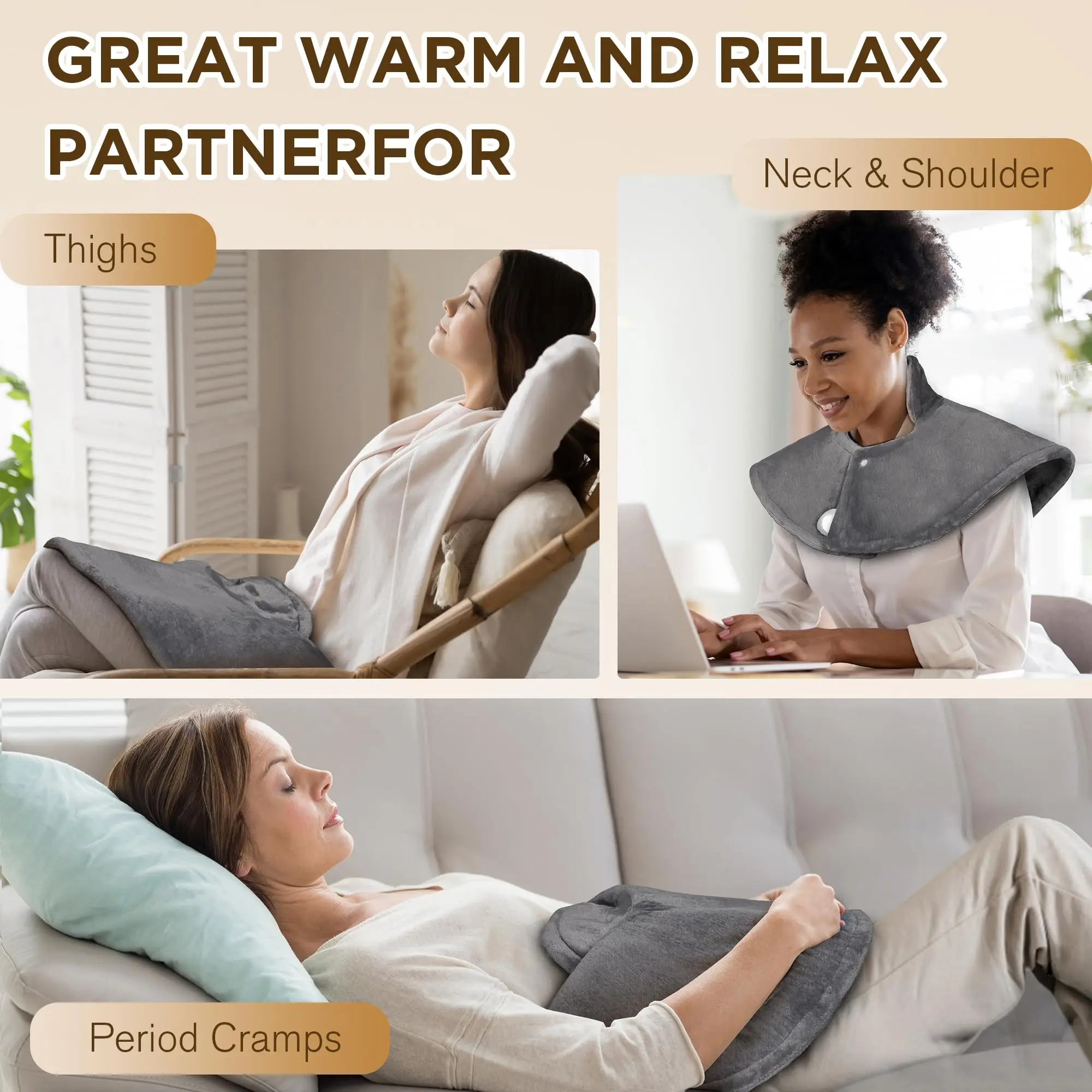 التدفئة منصات الرقبة الكتف 9-Level الساخن ضغط عنق...