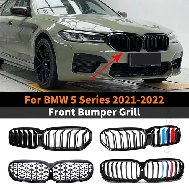 For BMW 5 Series G30 G31 G38 F90 M5 2021 2022 520i 530i 540i Trim Bumper  Facelift Accessories Front Inlet Grille Racing Grill - AliExpress