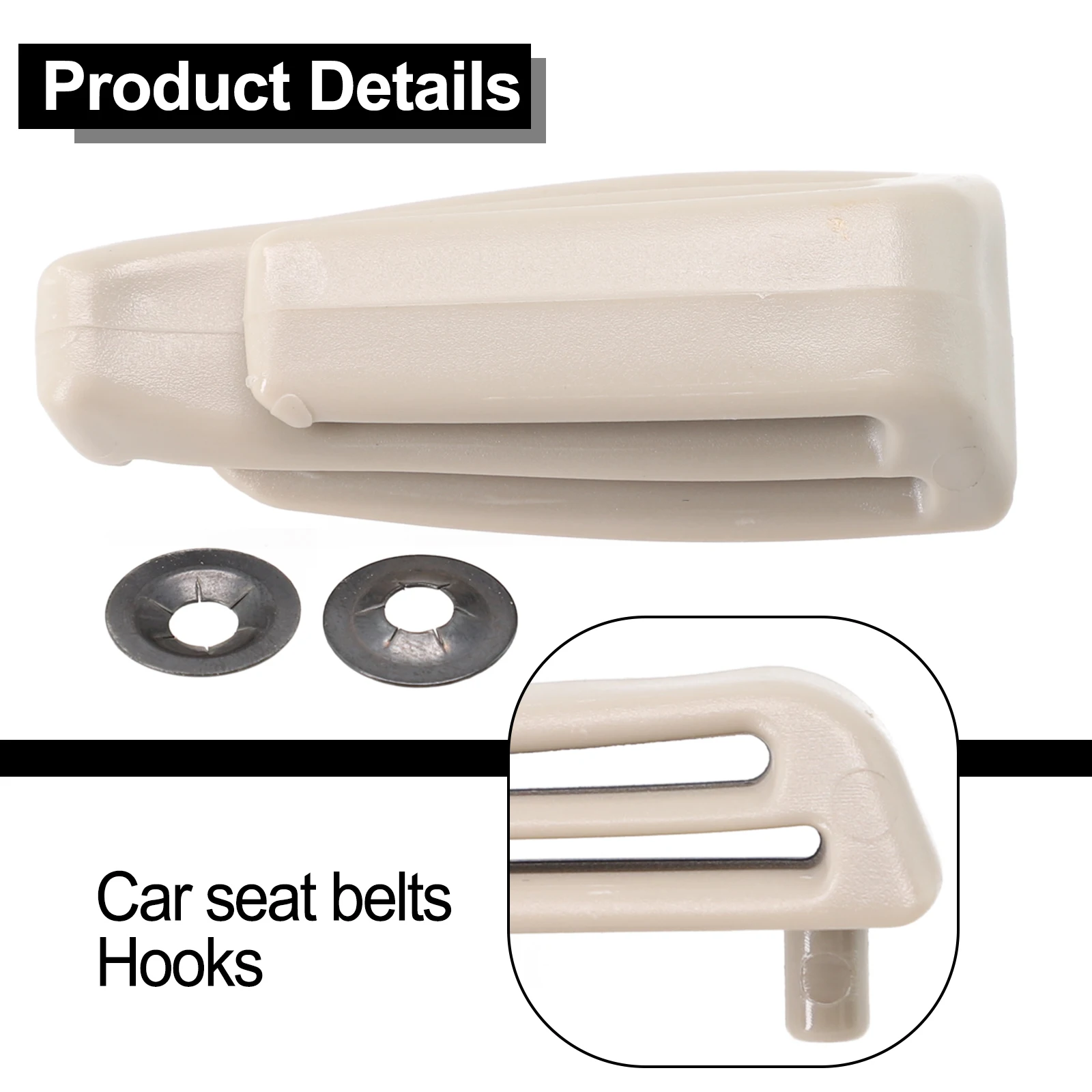 Rear Belt Clip | Durable Plastic Belt Holder | Car Accessories