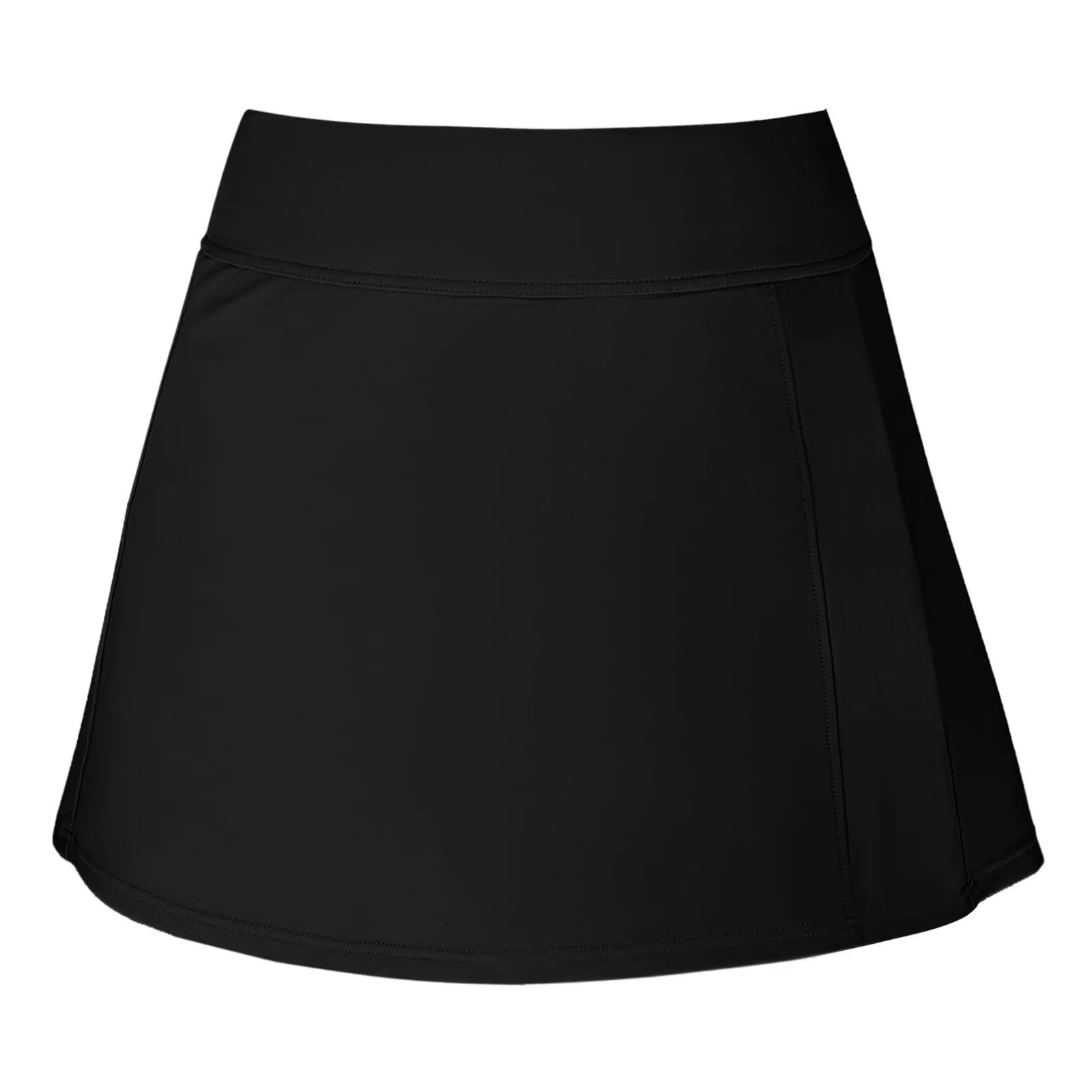Bikini Bottom Womens Swim Skirt Built-in Briefs Shorts Skirt Layered Ruffled Swim Bottoms Solid Swimming Shorts For Sports women bikini bottom women swimsuit bottoms