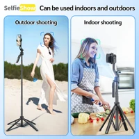C17 Tripod 360°Auto-Rotation AI Tracking Remote Control Bluetooth Shooting Quadrapod Selfie Stick Stabilizer Optional Fill Light - Image 4