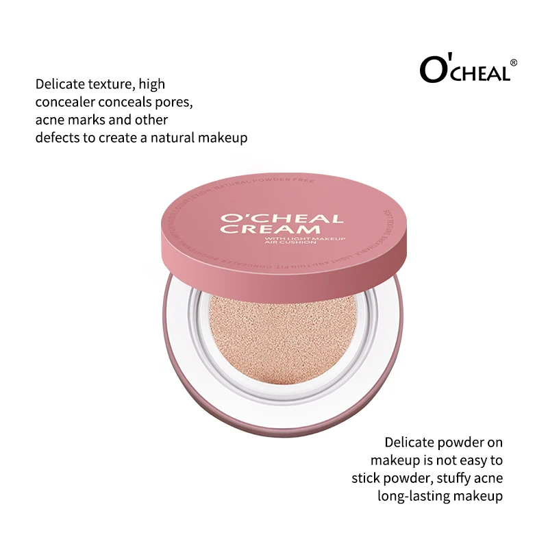 CC Cream Cushion Foundation Long Lasting Moisturizing Concealer for Face Makeup