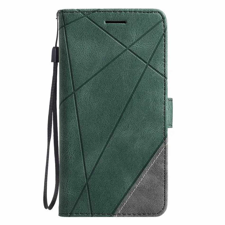Leather Flip Wallet Cover & Book Case
