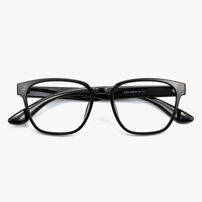 

Retro Square TR90 Titanium Plastic Large Glasses Frame for Men, Man's Transparent Polygonal Eyeglasses Frames FK026