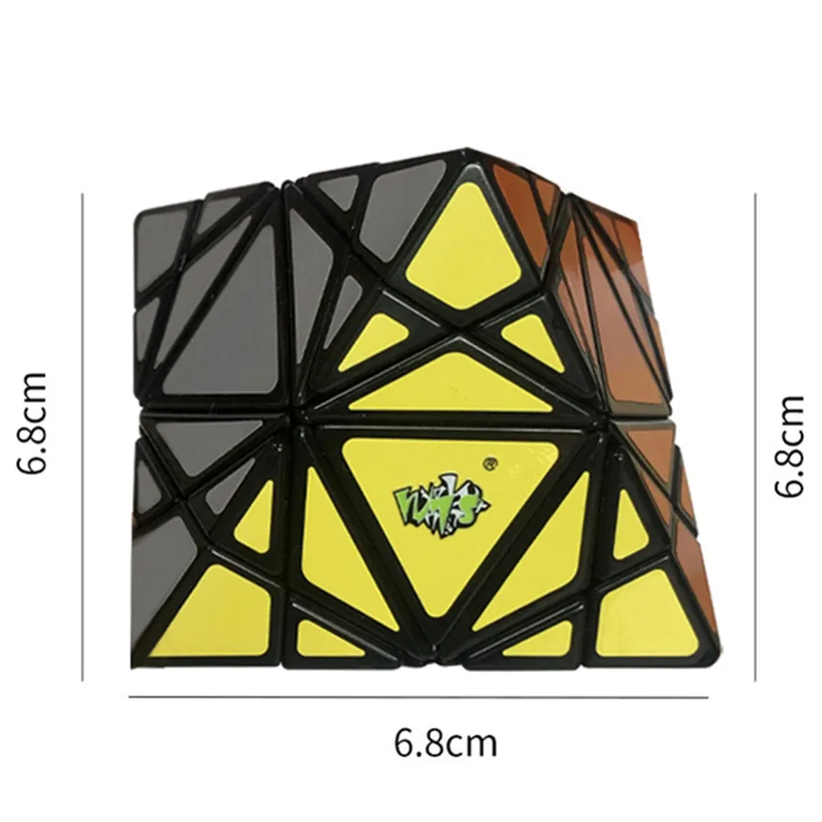 LanLan Cancer Edge Turning Octahedron Magic Cube Professional Speed Puzzle Antistress Educational Toys For Children Gift 4