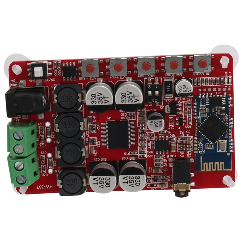 ELEC-TDA7492P 50W+50W Digital Amplifier Board Wireless Bluetooth Audio Receiver Amplifier Board Module Power Supply 8-25V