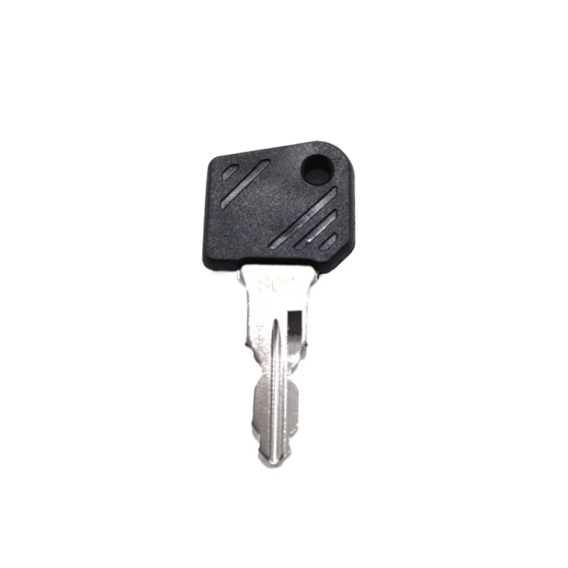 2Pcs for Linde electric forklift key 801, Yonghengli BYD power start key, tractor accessories 802