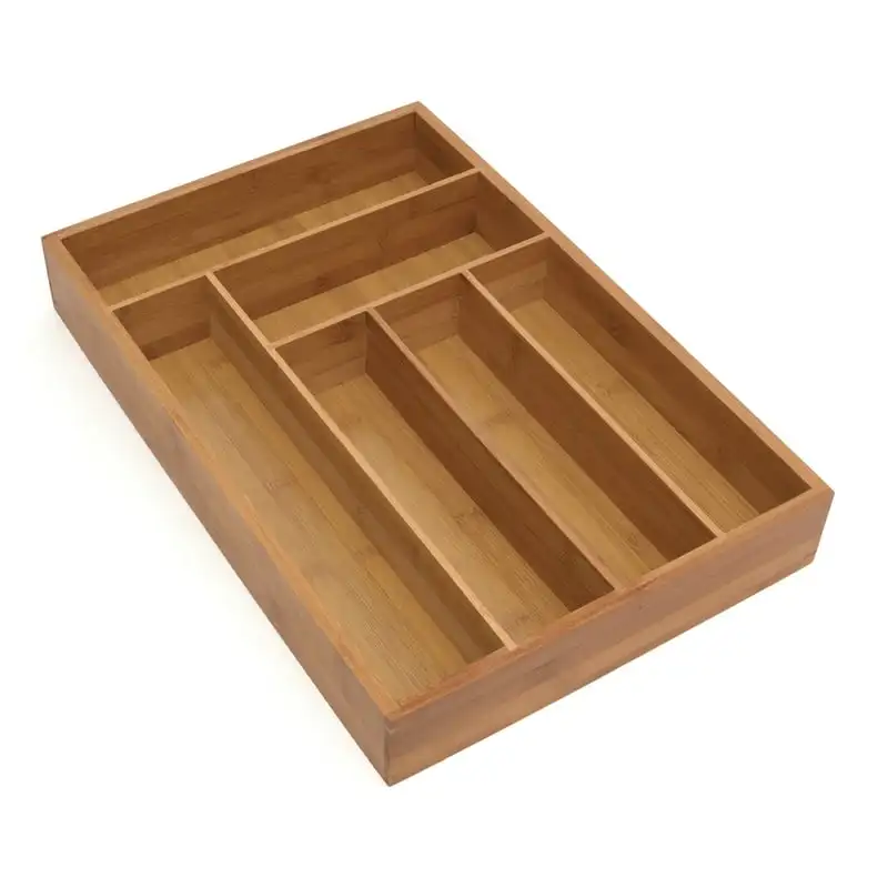 

Flatware Organizer, 6 Compartments Rattan tray Ceramic tray Black tray Glass tray Wood tray White tray Wood food trays for servi