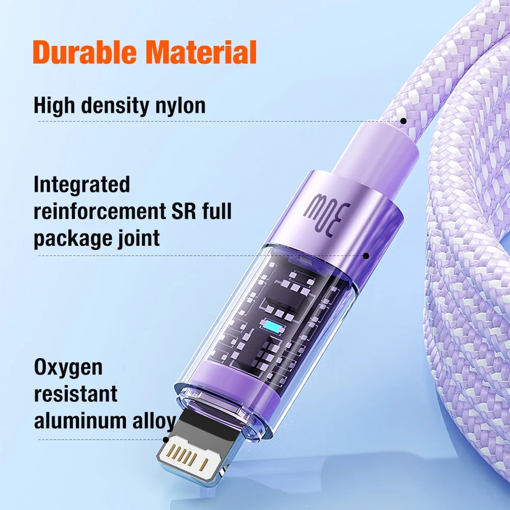 High-Power 2-in-1 100W Fast Charging USB-C to L-Shaped Type-C Cable, 1.2m