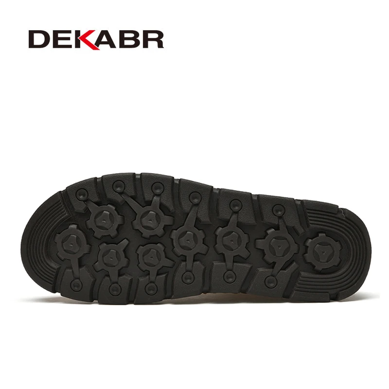 DEKABR New Snow Boots Protective and Wear-resistant Sole Man Boots Warm and Comfortable Winter Walking Big Size 39-48
