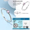 Bague en argent sterling 925 véritable, forme de cœur, trèfle, bijoux pour femmes, cadeau d'anniversaire, de fiançailles