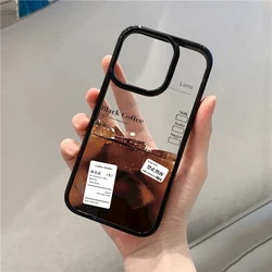 Ice Coffee Shockproof Phone Case Cover for Redmi Note14 Pro 5G (A)