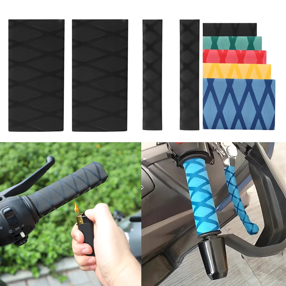 

Motorcycle Heat Shrinkable Grip Non-Slip Handle Rubber Sleeve Handlebar Covers For R1250GS R1200GS LC ADV F750GS F850GS F900R