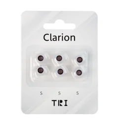 Premium Silicone Earphone Eartips - 3 Pairs in S/M/L Sizes for Enhanced Comfort and Sound Quality (S)